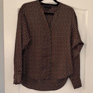 Sanctuary Chain Link Pattern Blouse
